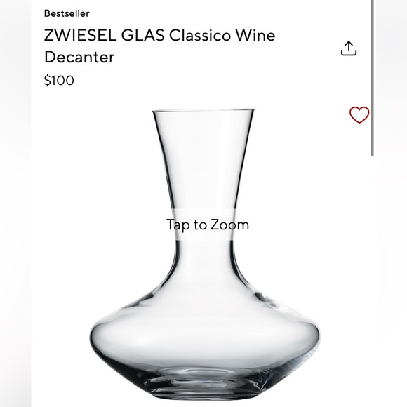 Pottery Barn wine decanters (bundle) - Picture 3 of 3